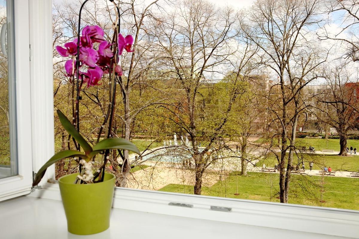 Apartma V Srdci Podebrad ปอดเยบราดิ ภายนอก รูปภาพ