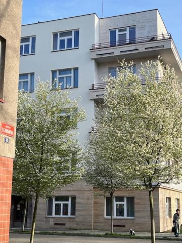 Apartma V Srdci Podebrad ปอดเยบราดิ ภายนอก รูปภาพ